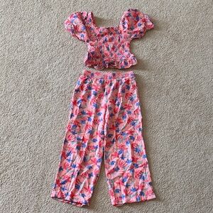 Vince Camuto Pink and Blue Kids Matching Set
